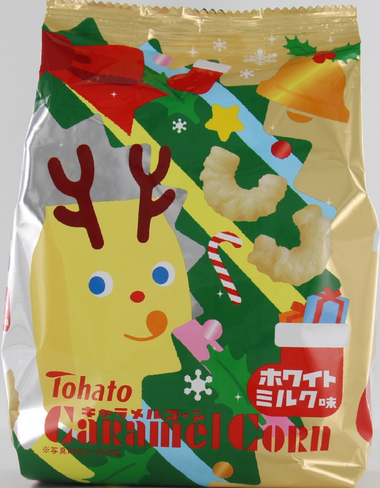 東ハト　キャラメルコーン ホワイトミルク味